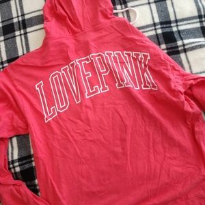 PINK hooded top